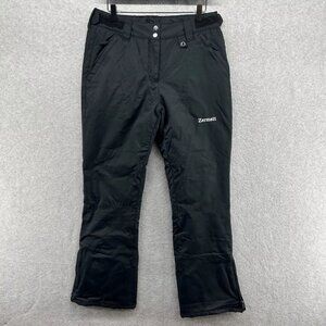 Zermatt Ski Pants Black Insulated Snow Snowboard Womens Size XS